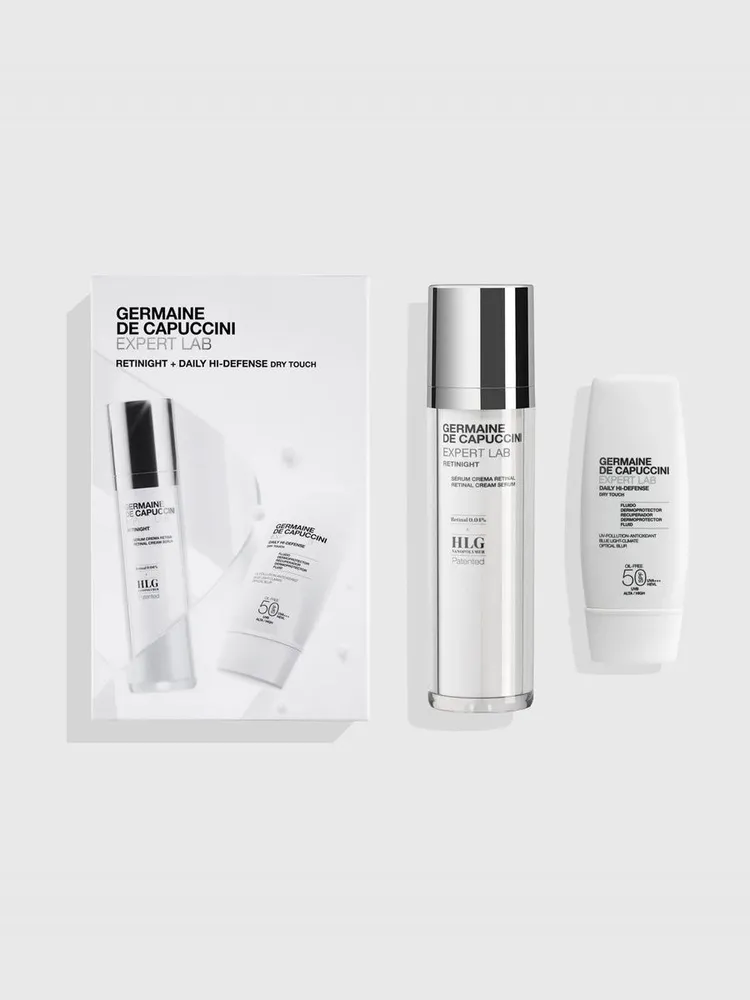 Germaine de Capuccini Expert Lab Set Набор для омоложения и защиты кожи (эмульсия SPF 50, эмульсия с ретиналом) 